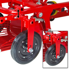 Vyorávač zemiakov na traktor Oberpfalz