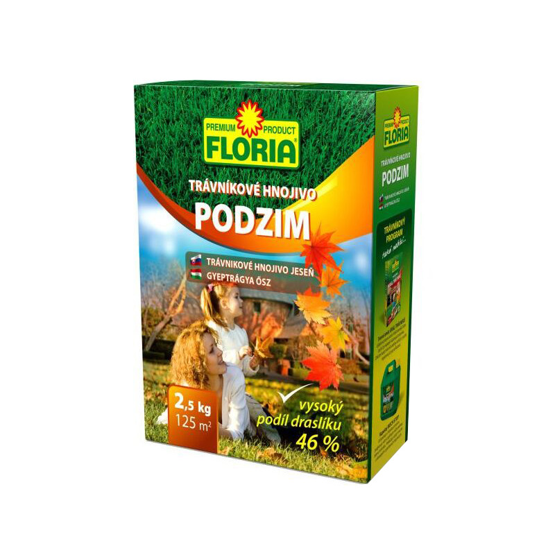 Trávnikové hnojivo Jeseň 2,5 kg