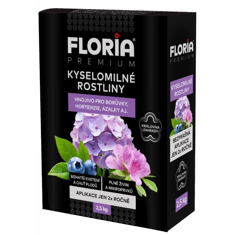 Hnojivo pre kyslomilné rastliny 2,5 kg