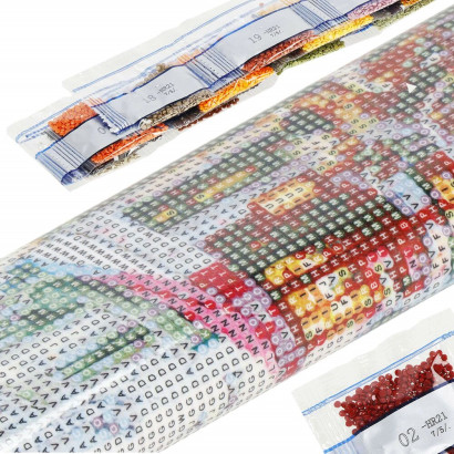 Diamantové maľovanie Benátky v noci 40x30 cm Diamantové maľovanie Benátky v noci 40x30 cm