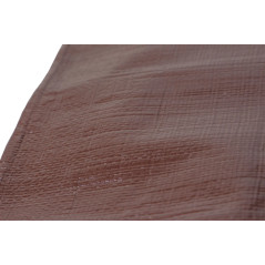 Nepremokavá plachta 200g/m2, 6x10 m, hnedá