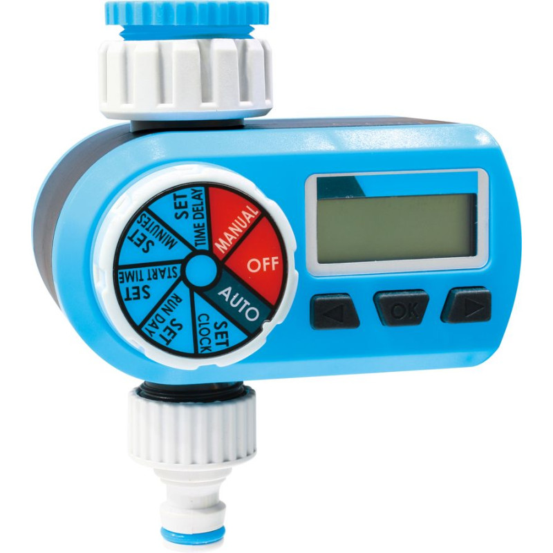 Zavlažovací časovač digitálny 1"-3/4" na guľový ventil