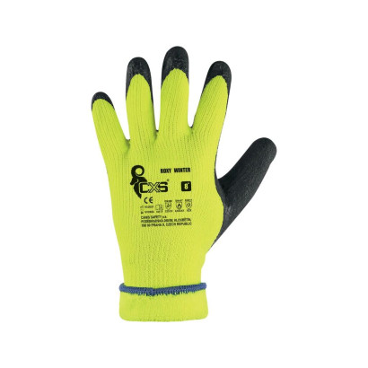Rukavice CXS ROXY WINTER, zimné, máčané v latexe, veľ. 07