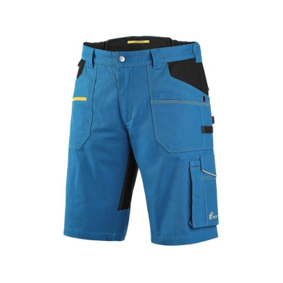 Kraťasy CXS STRETCH, pánske, stredne modré-čierne, veľ. 58