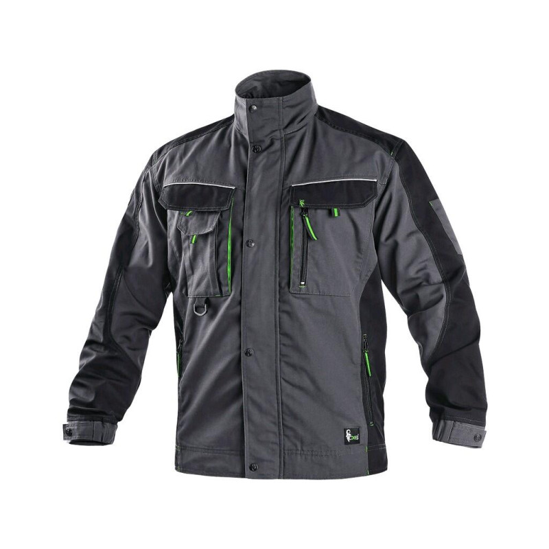 Blúza CXS SIRIUS LUCIUS, pánska, šedo-zelená, veľ. 66