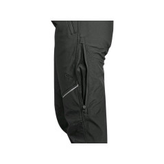 Nohavice CXS TRENTON, zimné softshell, pánske, čierne, veľ. 48