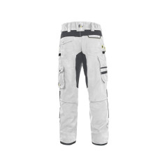 Nohavice CXS STRETCH, pánske, bielo-sivé, veľ. 60