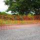 Bezpečnostný stavebný plot 50x1 m, oranžový