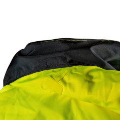 Zateplená pracovná bunda reflexná výstražná žltá, veľkosť L