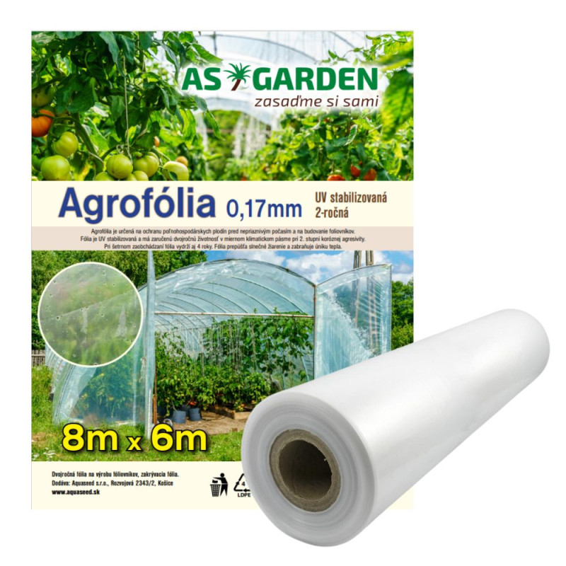 Agrofólia 0,17 mm/8x6 m