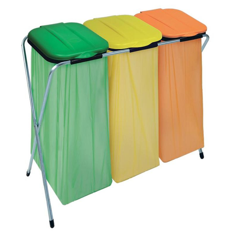 Stojan na vrecia na odpad Ecofix-3 Trio