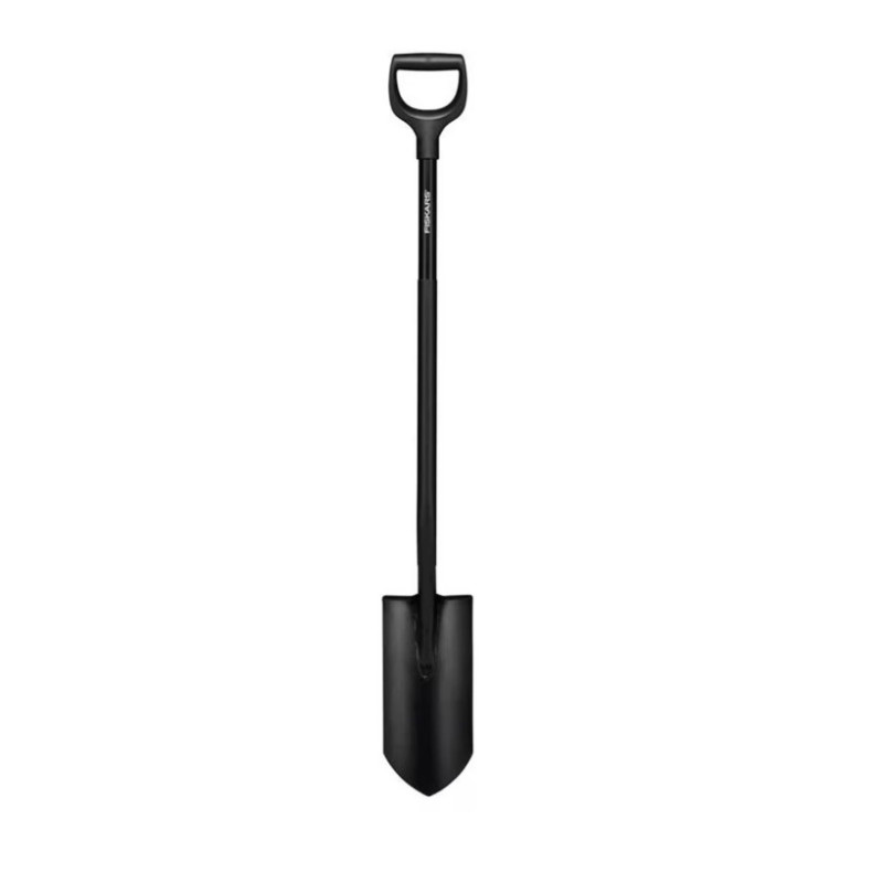 Drenážny rýľ Ergonomic Pro čierny