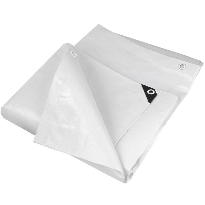 Zakrývacia plachta 210 g/m2, 3x5 m, biela