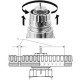 Termostatický radiátorový ventil RA-N 1/2", rohový
