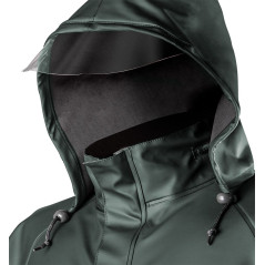 Pláštenka do dažďa PU/PVC, veľkosť XXL