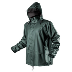 Pláštenka do dažďa PU/PVC, veľkosť XXL