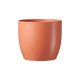 Keramický obal na kvetináč 13 cm Spring, oranžový