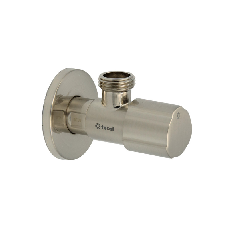 Rohový ventil TMM C850 AG/AG 1/2"-1/2", brúsená oceľ