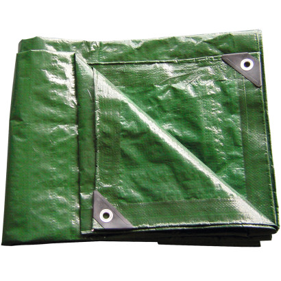 Zakrývacia plachta 90 g/m2, 3x4 m, zelená
