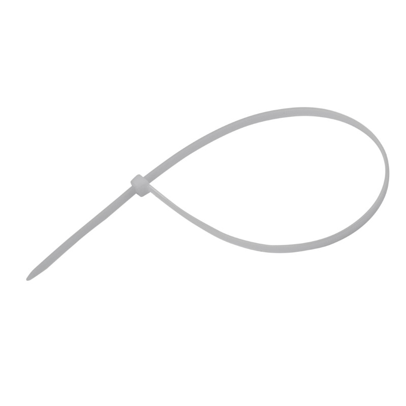 Sťahovacie pásky plastové 4,8x250 mm, biele, 50 ks Sťahovacie pásky plastové 4,8x250 mm, biele, 50 ks