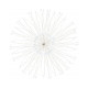 LED Hviezda Supernova - 30cm, 100LED, 8 funkcií, IP44, teplá biela