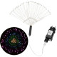 LED Hviezda Supernova - 40cm, 100LED, 8 funkcií, IP44, multicolor