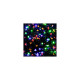 LED svetelná reťaz - 31,5m, 500LED, IP44, multicolor