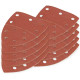 Brúsny papier pre delta brúsku 102x152 mm K120, 10 ks