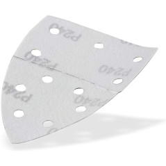 DEMA Brúsny papier pre delta brúsku 102x152 mm K240, 10 ks
