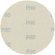Brúsny papier pre excentrickú brúsku 115 mm P80, 10 ks