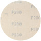 Brúsny papier pre excentrickú brúsku 115 mm P280, 10 ks