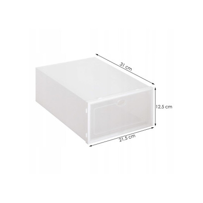 Úložný box 21x31x12 cm, priehľadný SPRINGOS HA3007 Úložný box 21x31x12 cm, priehľadný SPRINGOS HA3007
