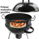Pizza nadstavec pre okrúhly gril na prípravu pizze 57 cm