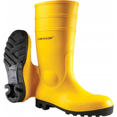 Dunlop Bezpečnostné čižmy Protomastor Full Safety S5 žlté, veľkosť 41