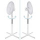 Stojanový ventilátor 45 cm biely SV45