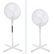 Stojanový ventilátor 45 cm biely SV45