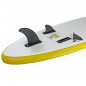 Stand-Up Paddleboard nafukovací s príslušenstvom do 90 kg, 305x71 cm, žltý