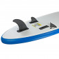 Stand-Up Paddleboard nafukovací s príslušenstvom do 90 kg, 305x71 cm, modrý