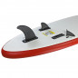 Stand-Up Paddleboard nafukovací s príslušenstvom do 90 kg, 305x71 cm, červený