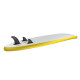 Stand-Up Paddleboard nafukovací s príslušenstvom do 110 kg, 305x81 cm, žltý