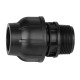 PE skrutková spojka 32 mm x 1" AG