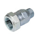 Liatinová svorná spojka 3/4" AG x 26,9 mm, typ A pre oceľové rúry