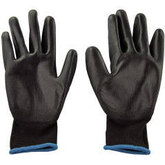 DEMA Pracovné rukavice s PU povrchovou úpravou Basic, veľkosť 9