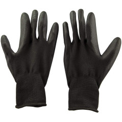 Pracovné rukavice s PU povrchovou úpravou Basic, veľkosť 11