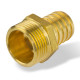 Mosadzná hadicová prípojka 1/2" AG x 14 mm