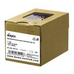 DEMA Skrutky do drevotriesky čiastočný závit 5x60/36 T25, 1 kg
