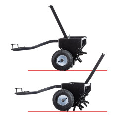 DEMA Vertikutátor / prevzdušňovač trávnikov 102 cm pre záhradný traktor
