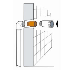 Mosadzné predĺženie kohútika 1" x 25 mm