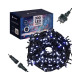 LED svetelná reťaz - 61,5m, 1000LED, IP44, multicolor