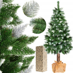 Vianočný stromček Borovica zasnežená na kmienku 220 cm